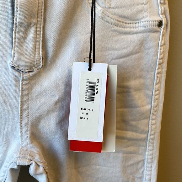 Denim white jeans NWT 4 skinny - Picture 2 of 15